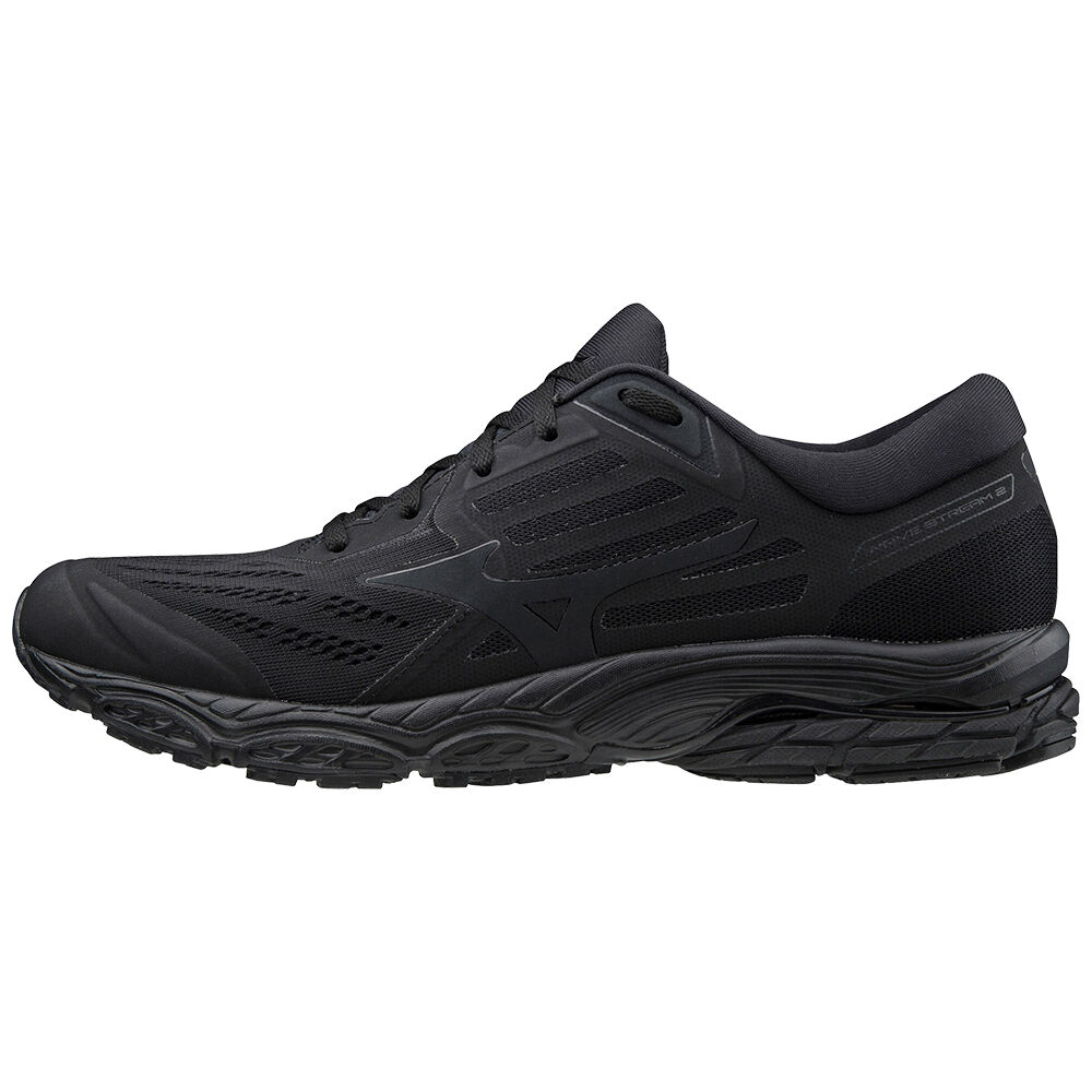 Sapatilhas Running Mizuno Wave Stream 2 - Homem - Pretas/Pretas - FYOAZ5792